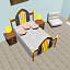 bedroom scene 3d model