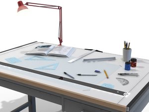 drafting table desk lamp max