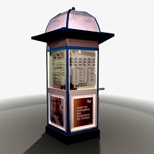 3d news stand spanish realtime