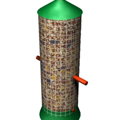 Bird Feeder 3d Model
