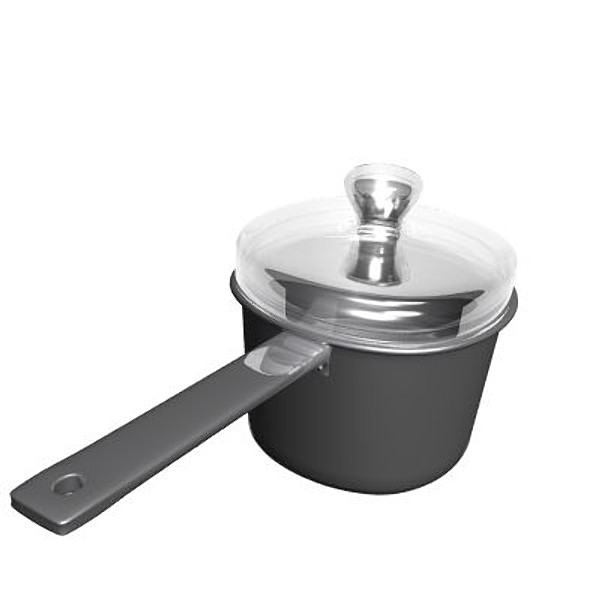  3d  cooking  pot 