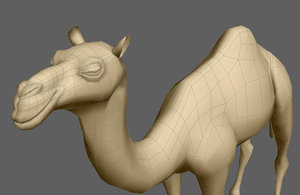 camel 3d model