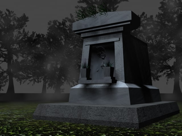 3d model of tomb