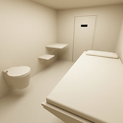 3ds max prison cell