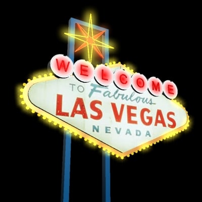 3d welcome las vegas sign