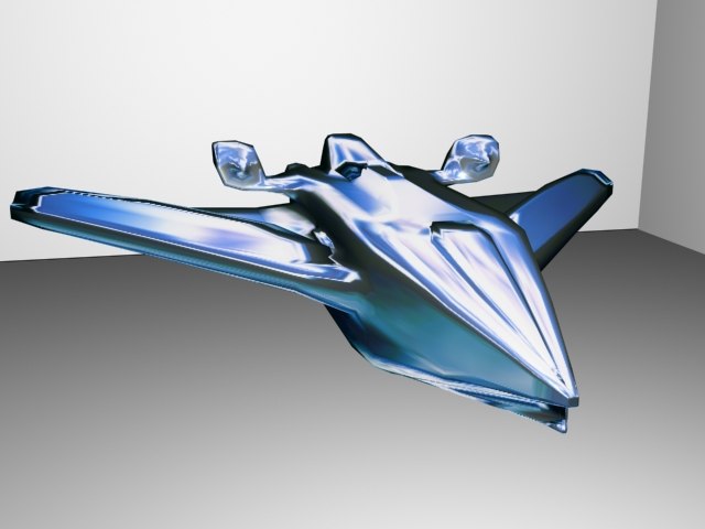 free jet 3d model