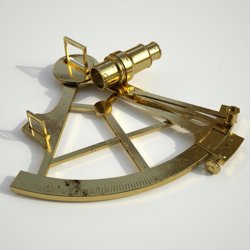 Nauticalmart Astrolabe Sextant latón, 25,4 cm Sextante 