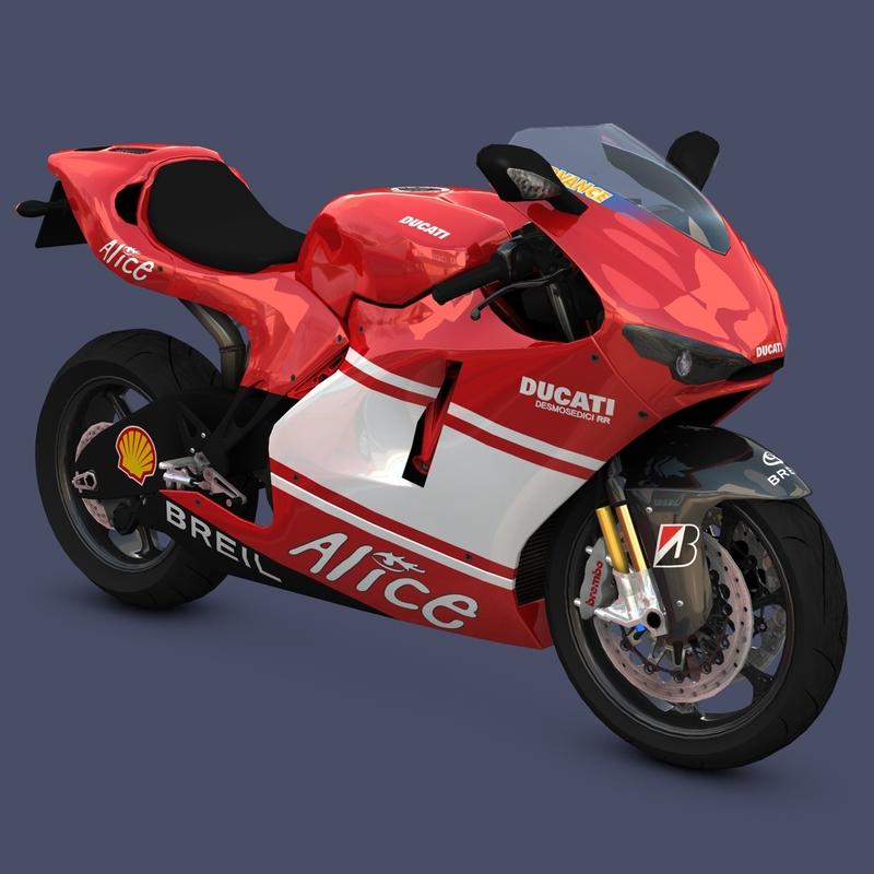 desmosedici gp super 3d model