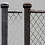 fence wire 3d 3ds