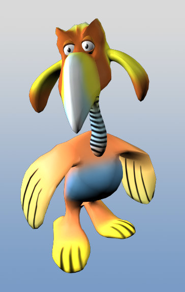 lightwave cartoon vulture