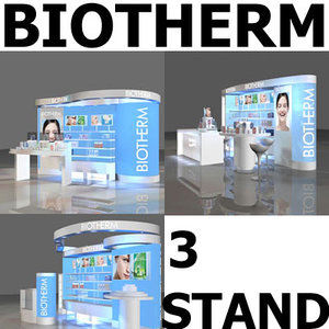 loreal biotherm skincare 3d max