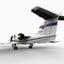 c21a lear jet air force 3d model