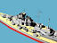 3d model bismark german battleship