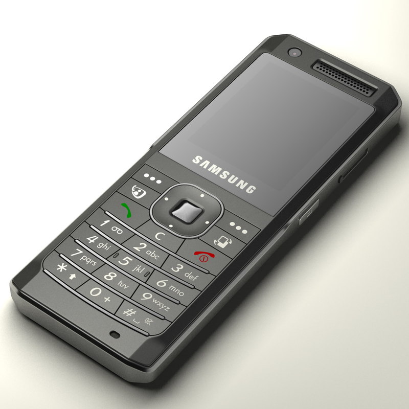 3d samsung sgh-z150 cell phone model