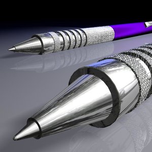 3ds max blue pen