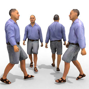 3ds max - casual male character