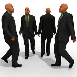 3d - business male person