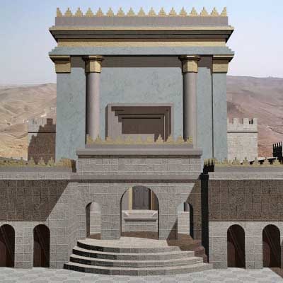 herod temple 3d model