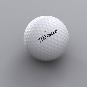 3ds max lower golf ball
