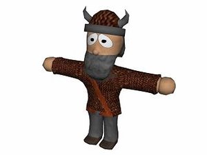 free 3ds model viking human