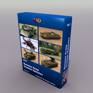 3d army vehicle military model