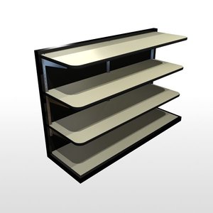retail store shelves 3ds