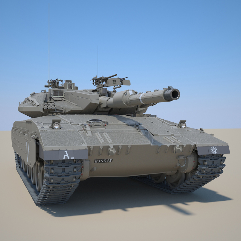 Idf Mbt Merkava Mk Iiid3d模型 Turbosquid 321201