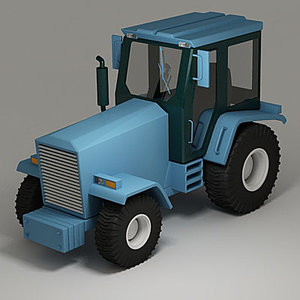 3dsmax farm tractor