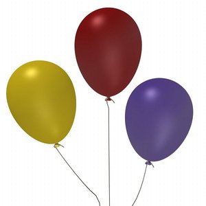 balloons obj