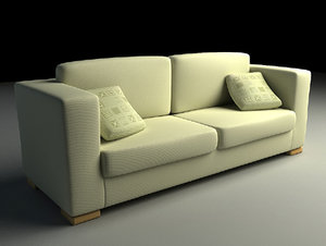 3d model of modern sofa