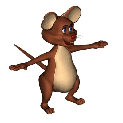 3ds cartoon mouse