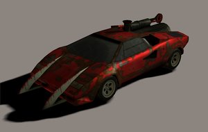 3d doom car model