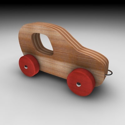 wood car art