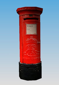 english royal mail box 3ds