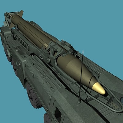 Scud Scud-b Ss-1c 3d Model