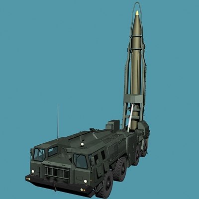 Scud Scud-b Ss-1c 3d Model