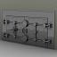 set vault doors 3d model