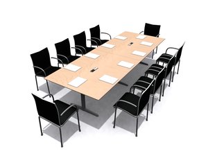 3d ahrend conference table