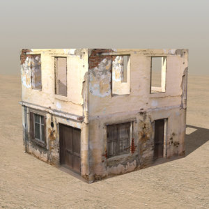 3d model arab houses