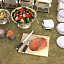 3d banquet buffet clutter model