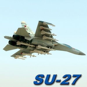 su27b russian 3d model
