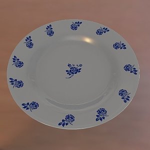 3d small plate