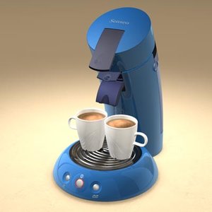 cinema4d senseo coffee machine