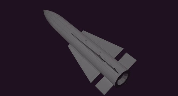 3d Model Aim 54 Phoenix Missile