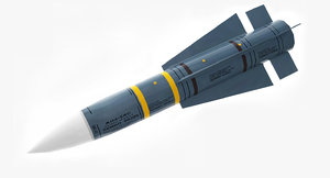 3d model aim-54 phoenix missile