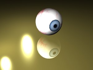 eye 3d model