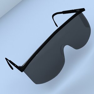 3d safety glasses model