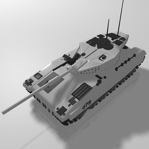 tank military 3d model