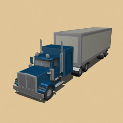 3d model truck games