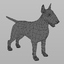 3d model bull terrier